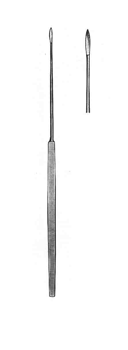 POLITZER PARASENTEZ BIÇAĞI DÜZ 16CM